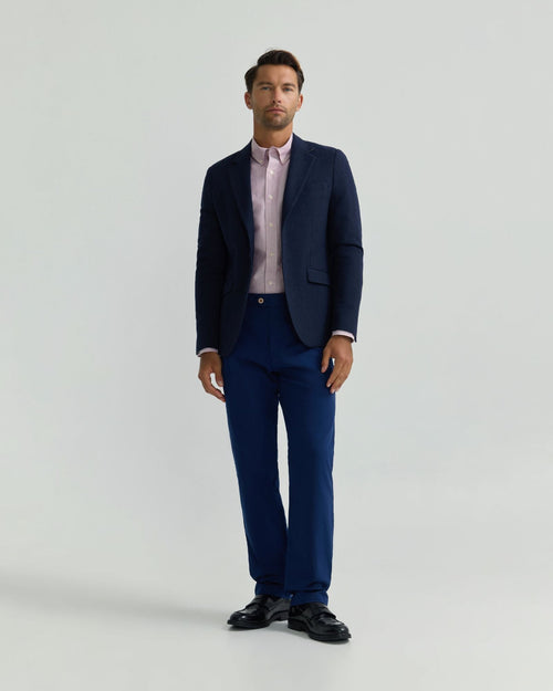 Blake Herringbone Wool Blazer