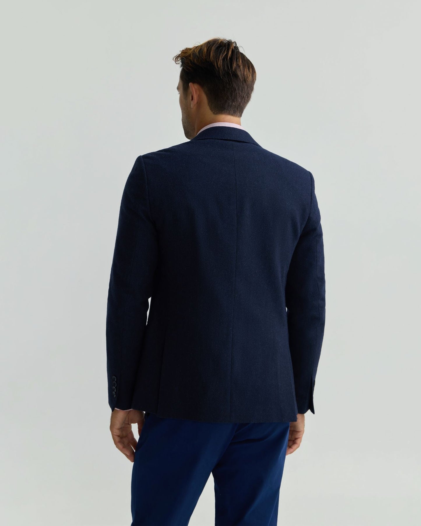 Blake Herringbone Wool Blazer
