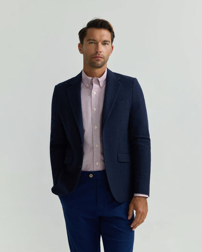 Blake Herringbone Wool Blazer