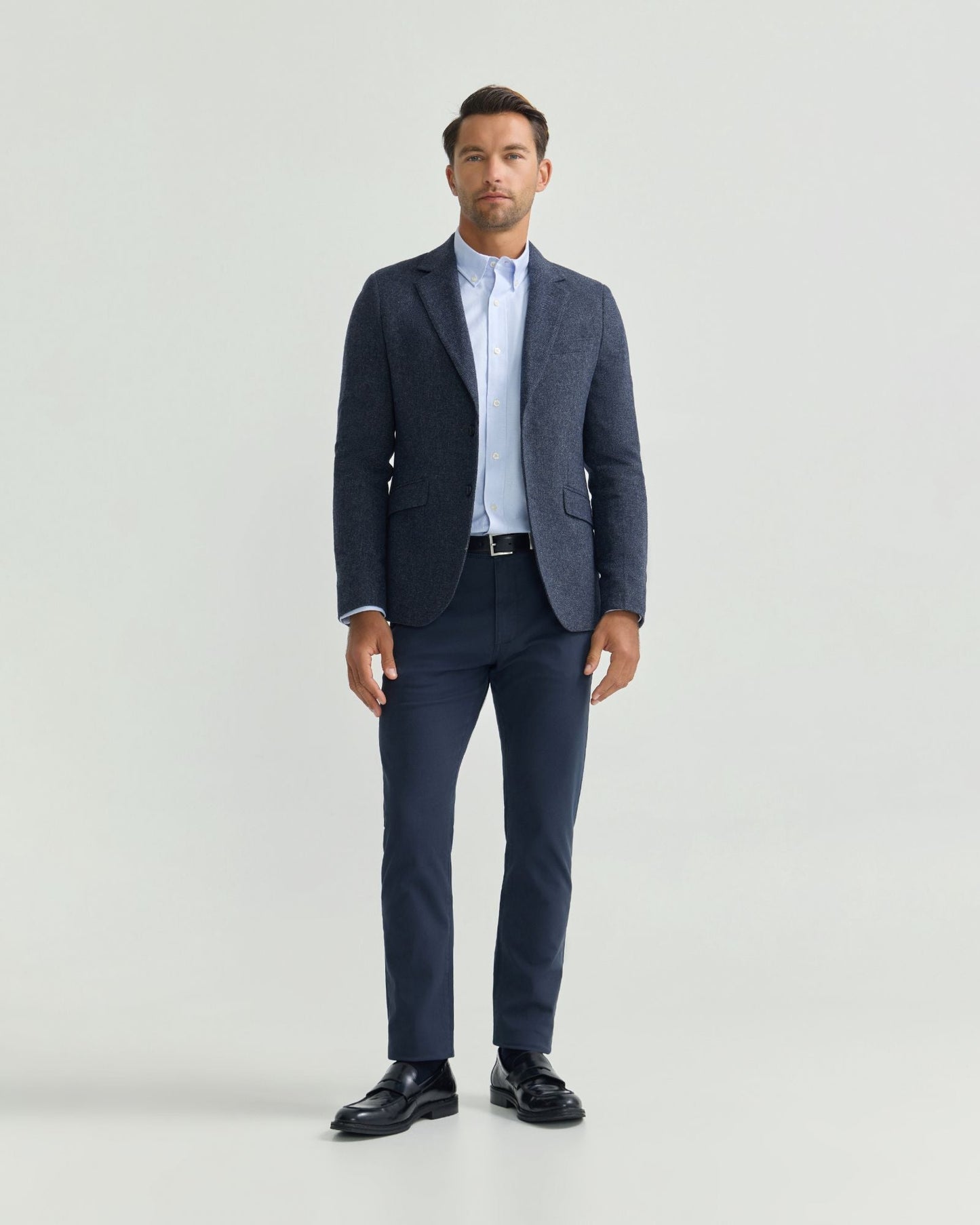 Blake Herringbone Wool Blazer