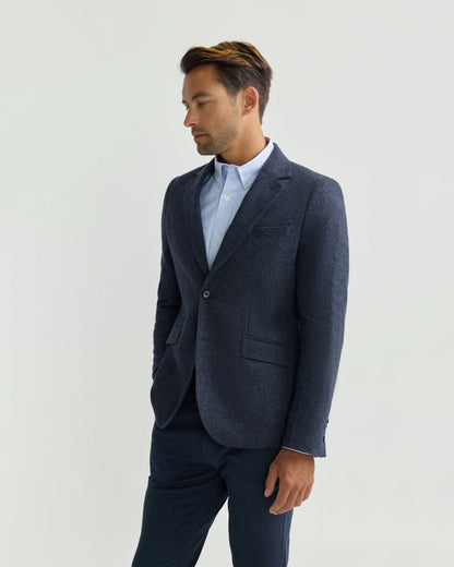 Blake Herringbone Wool Blazer