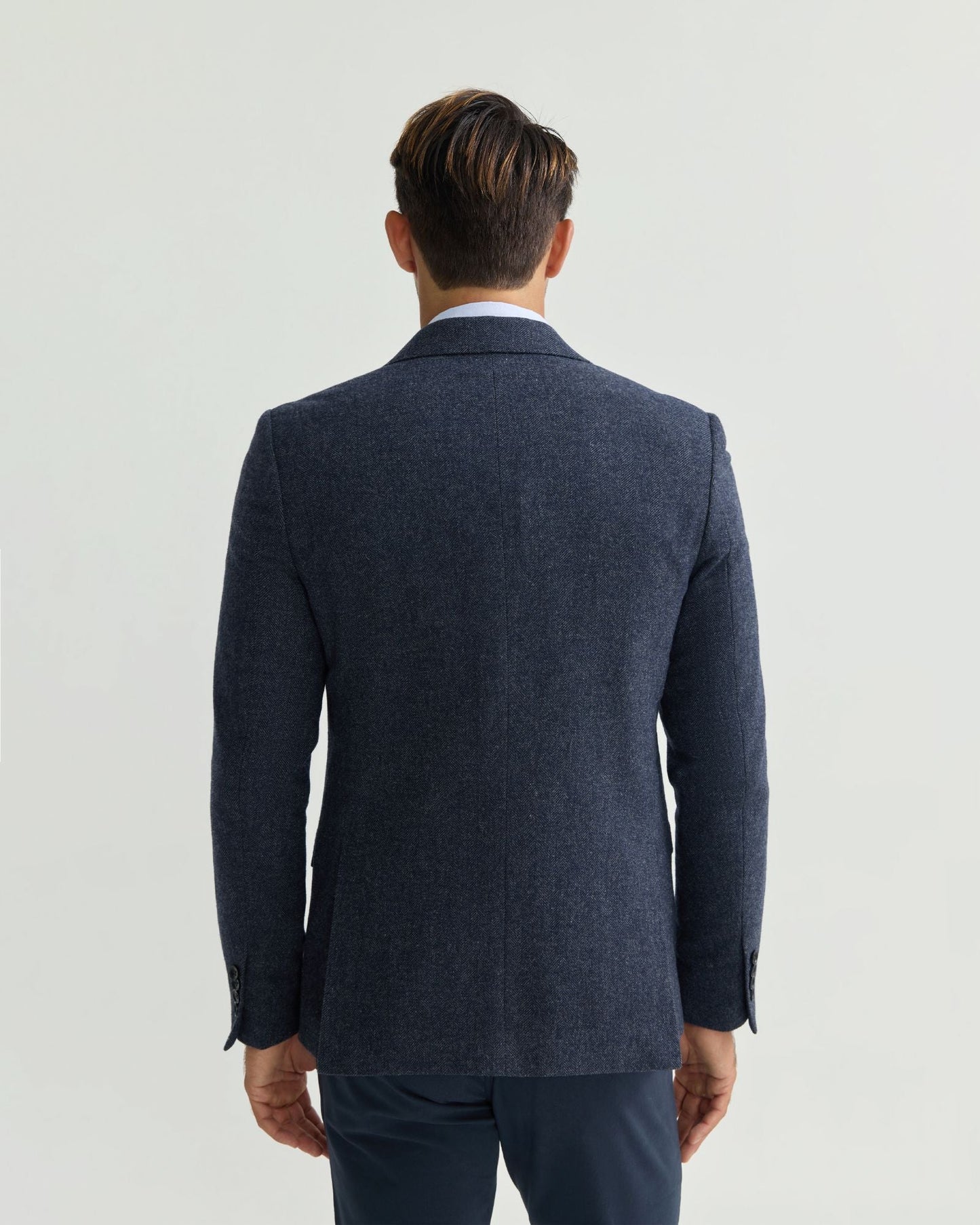 Blake Herringbone Wool Blazer