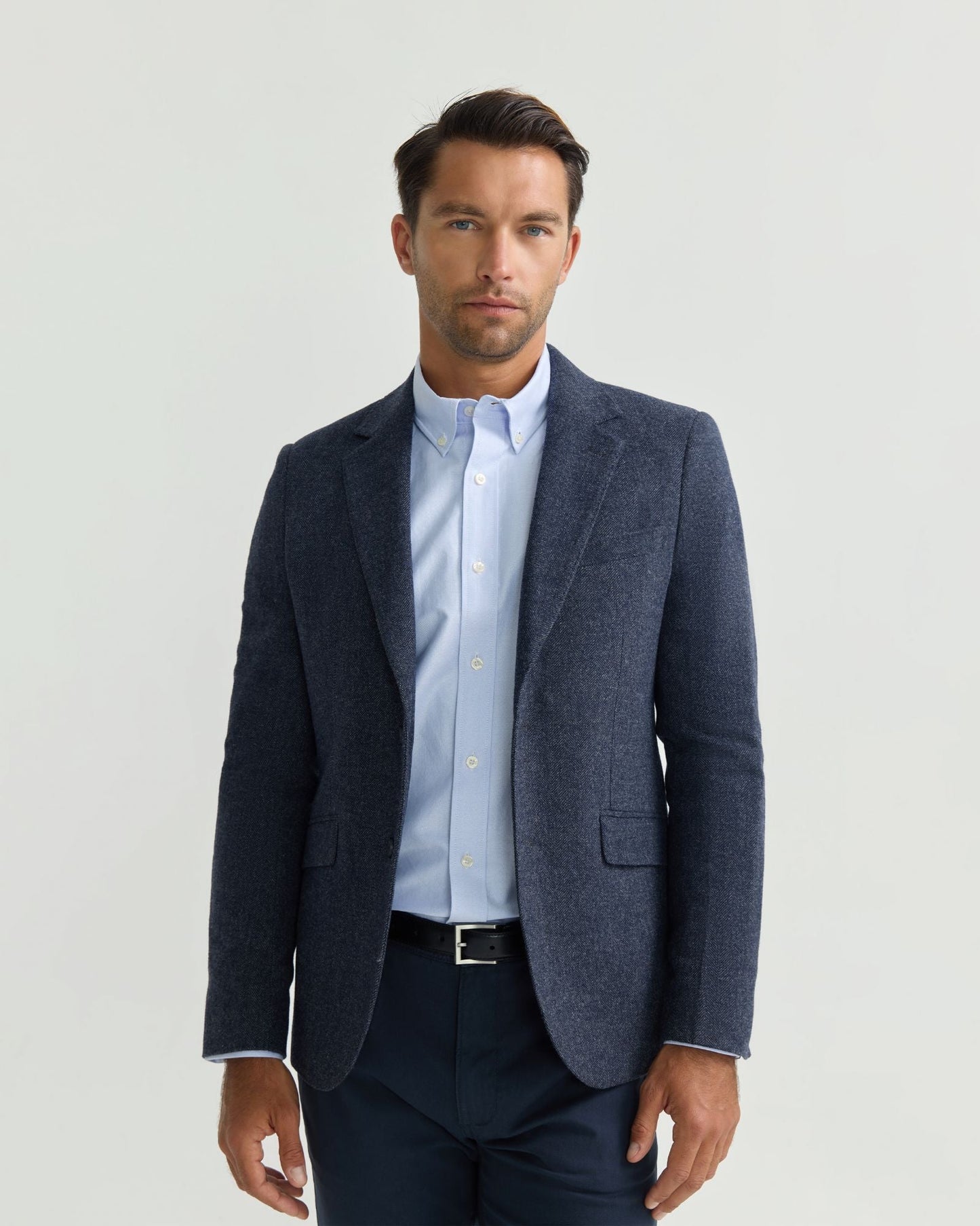Blake Herringbone Wool Blazer