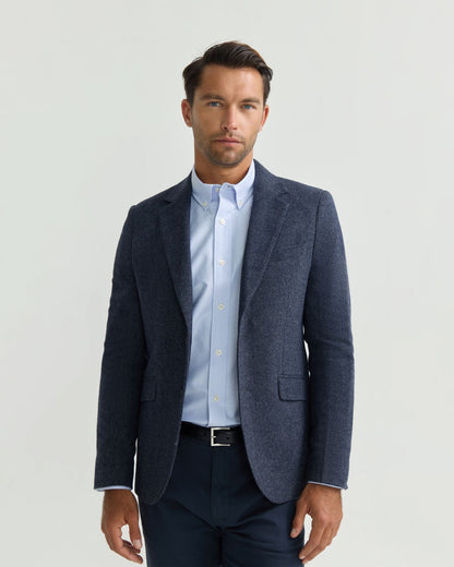 Blake Herringbone Wool Blazer