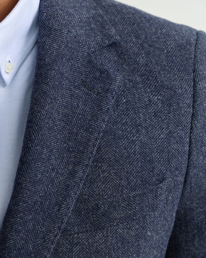 Blake Herringbone Wool Blazer
