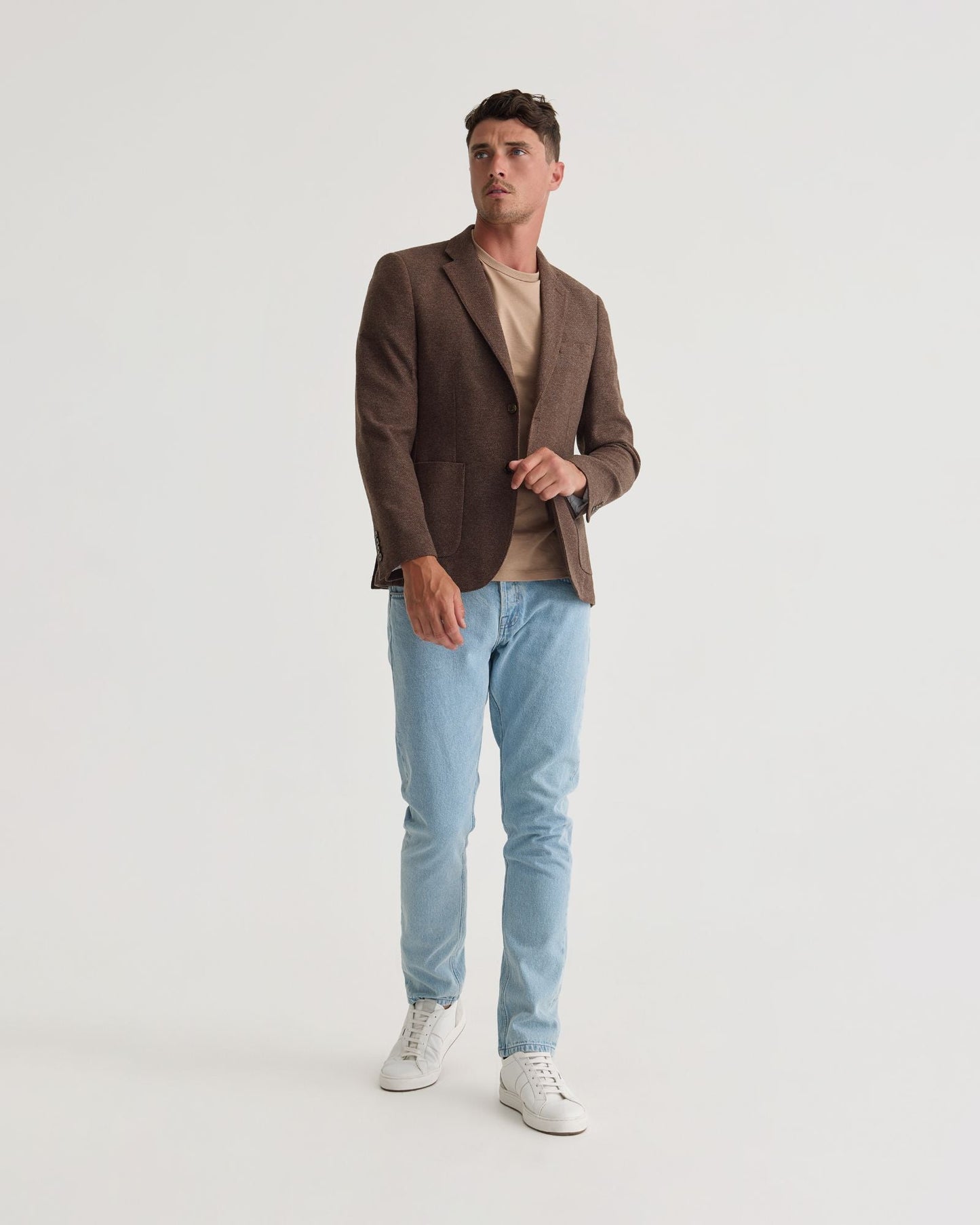 Milton Twill Wool Blazer