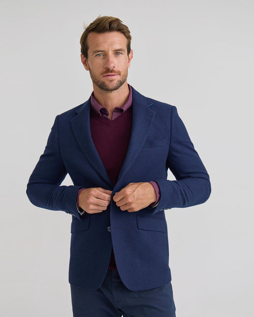 Blake Twill Wool Blazer