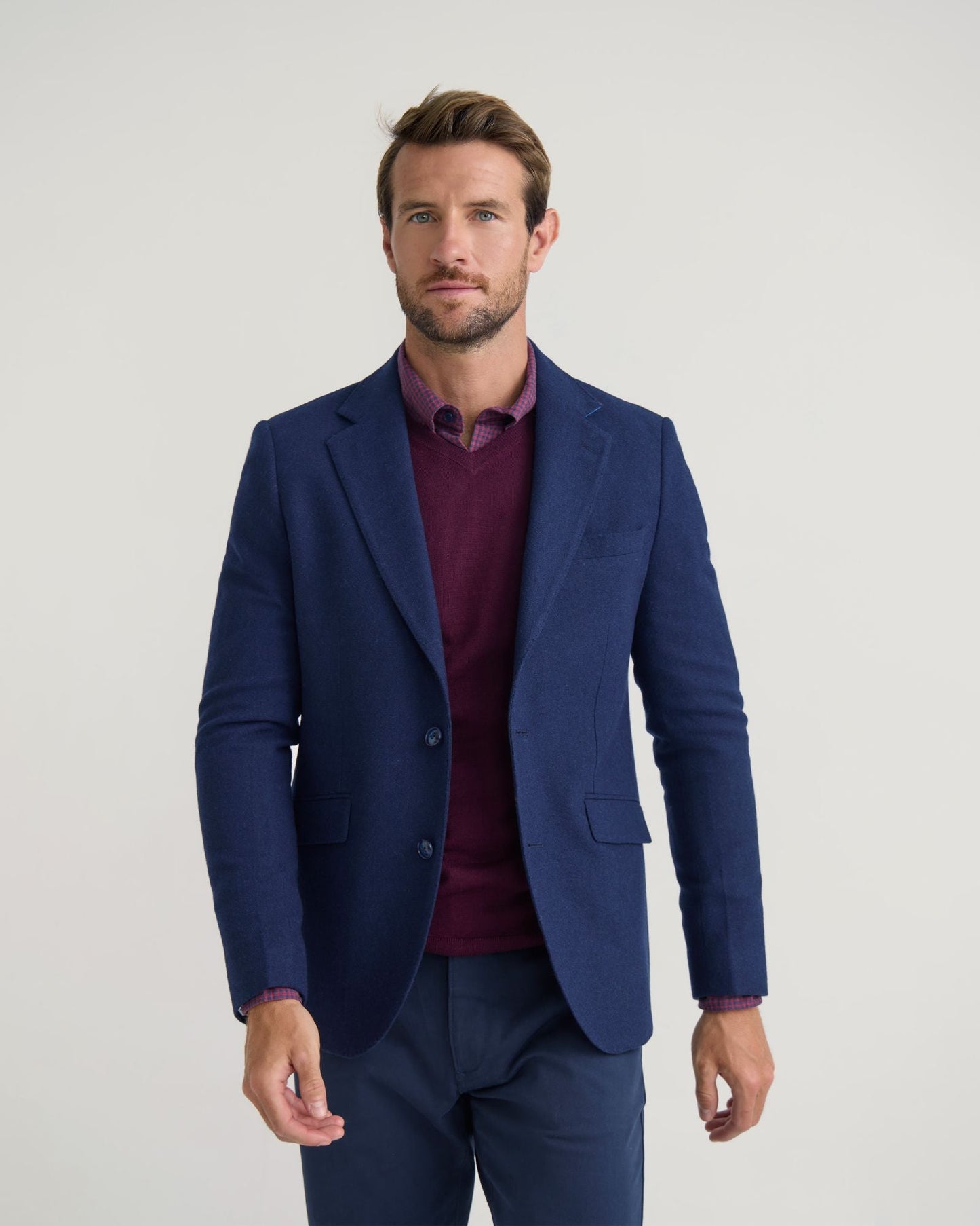 Blake Twill Wool Blazer