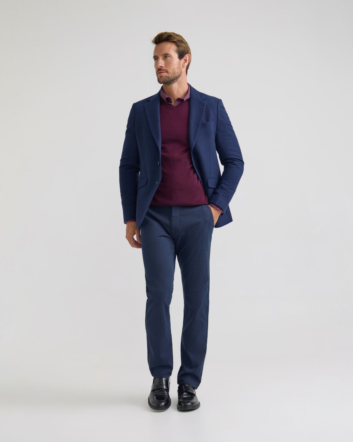 Blake Twill Wool Blazer