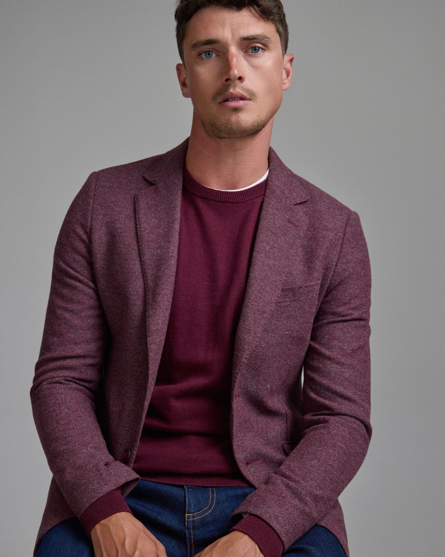 Blake Twill Wool Blazer