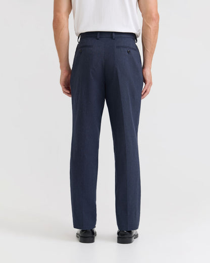 Marlo Herringbone Cotton Trousers