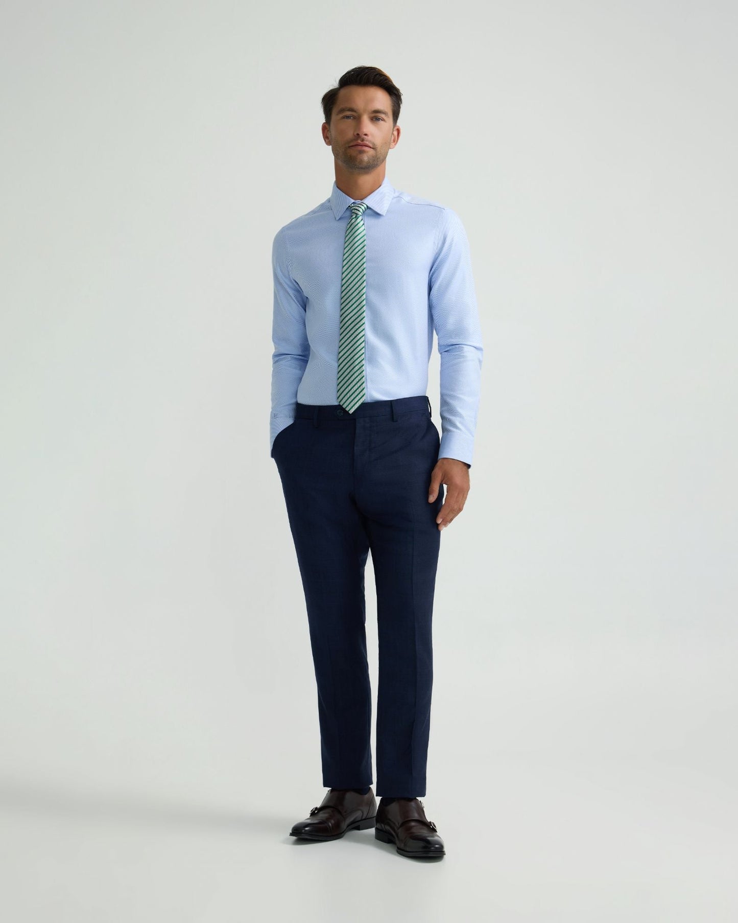 Beckton Slim Twill Cotton Shirt