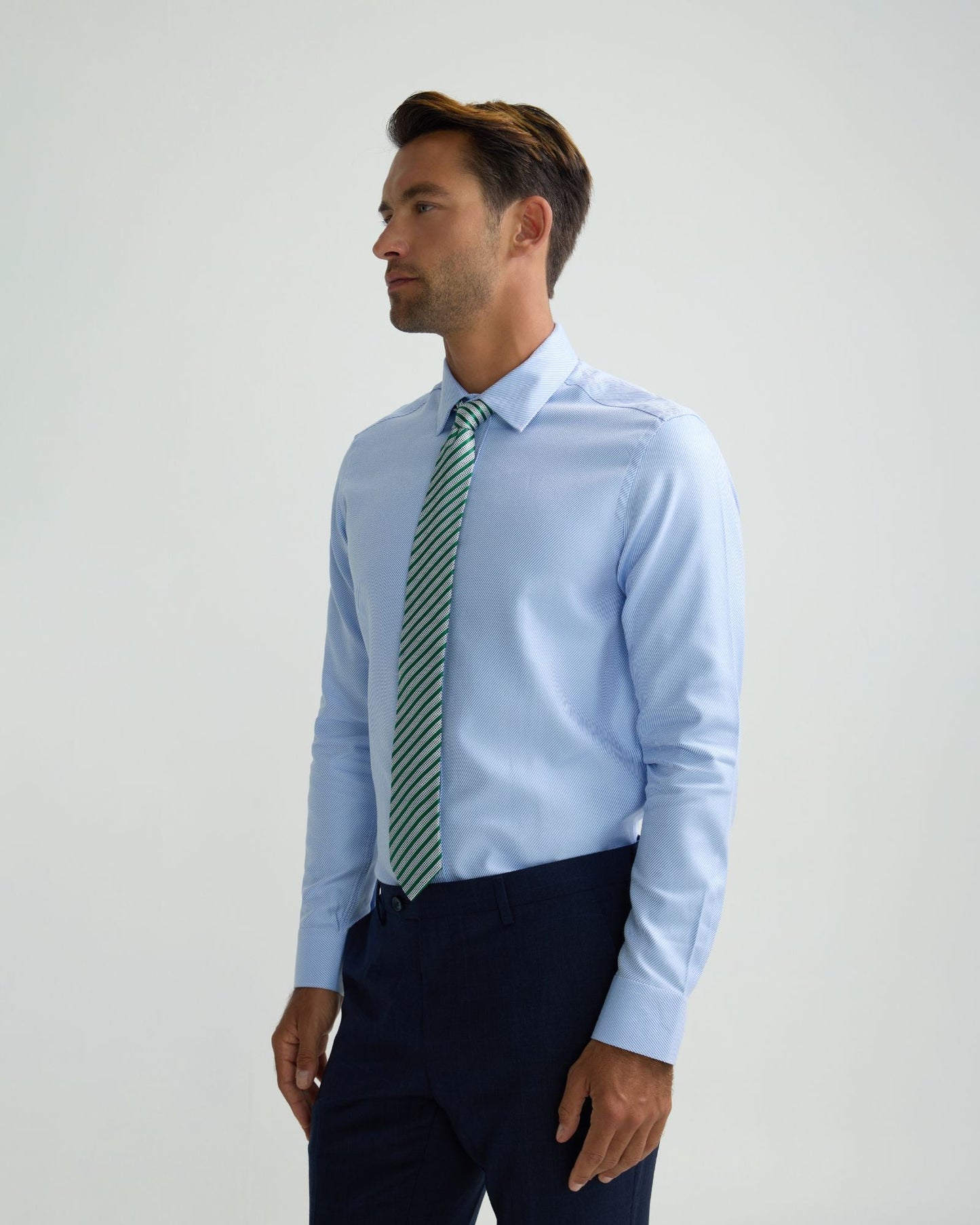 Beckton Slim Twill Cotton Shirt