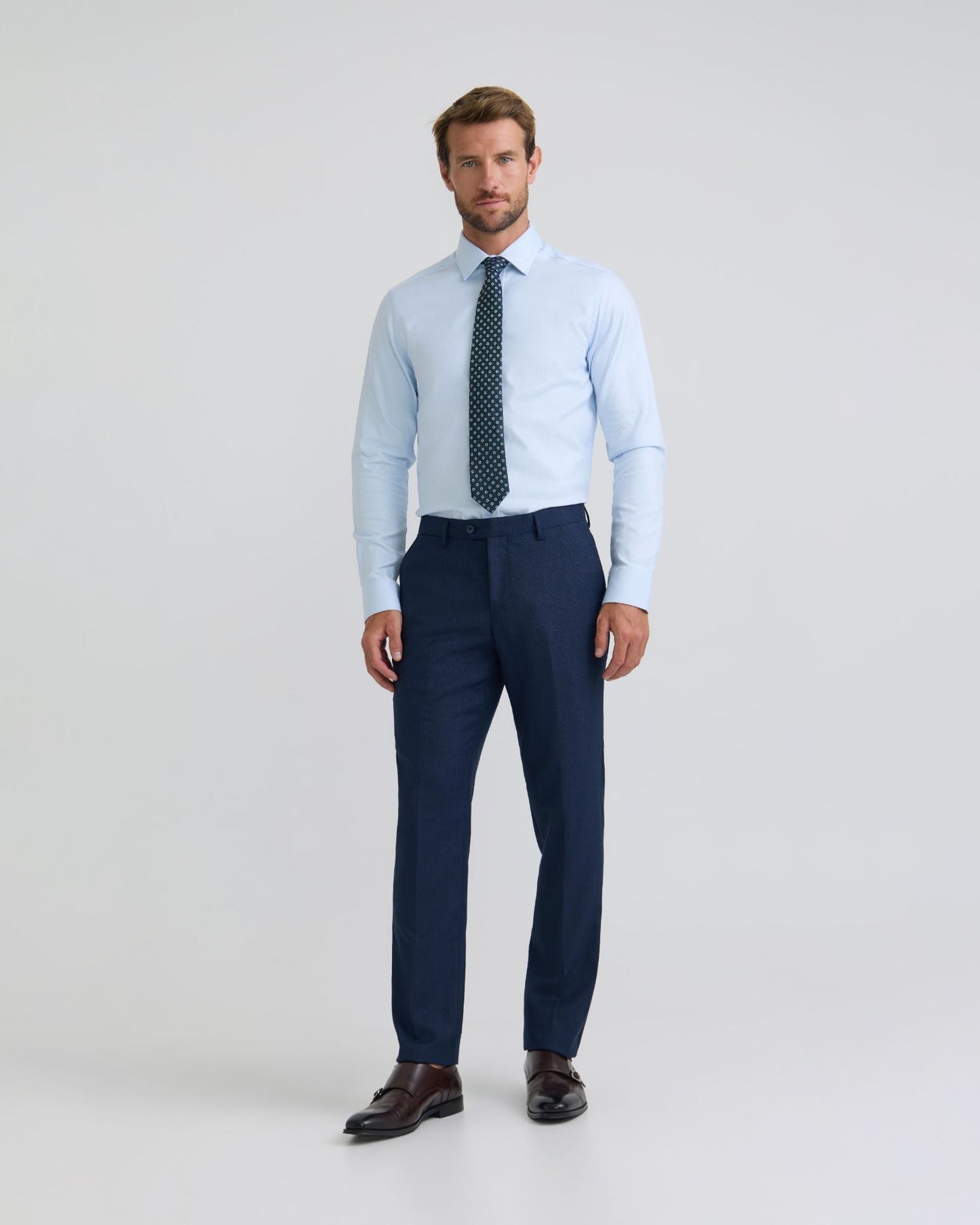 Beckton Slim Twill Cotton Shirt