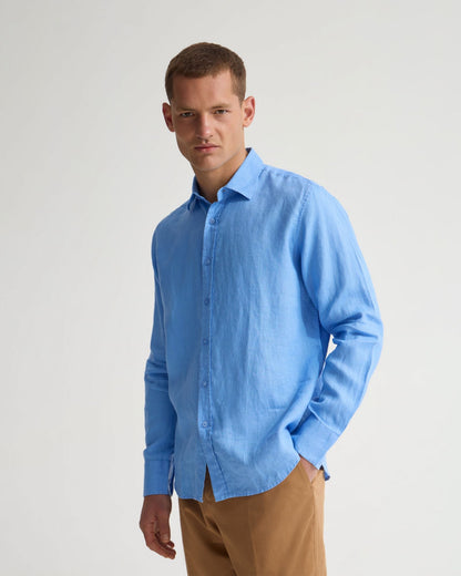 Cooper French Linen Long Sleeve Shirt