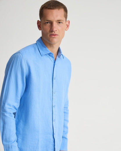Cooper French Linen Long Sleeve Shirt