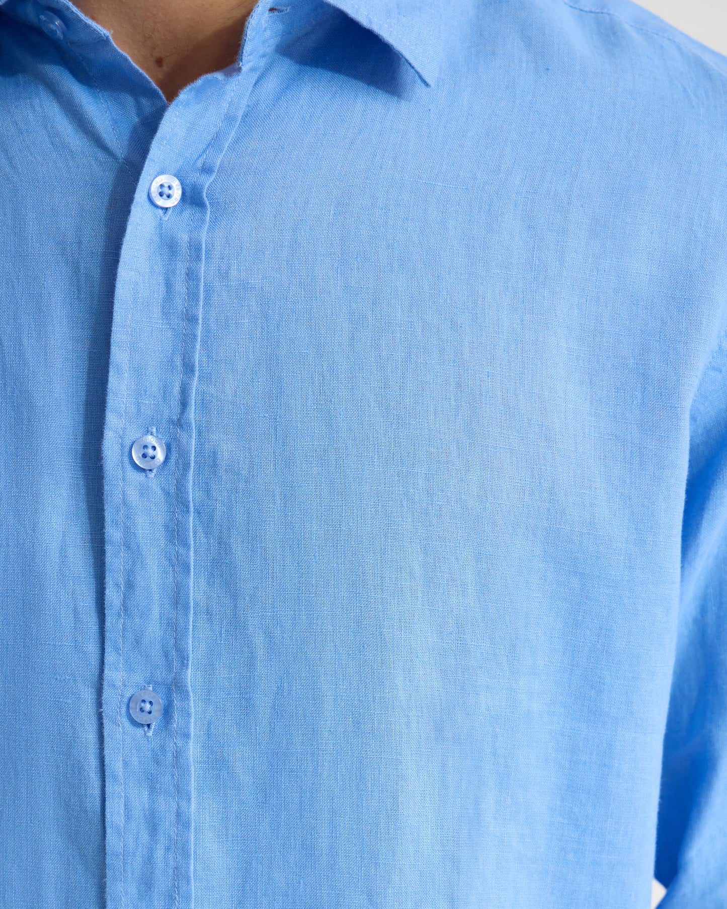 Cooper French Linen Long Sleeve Shirt