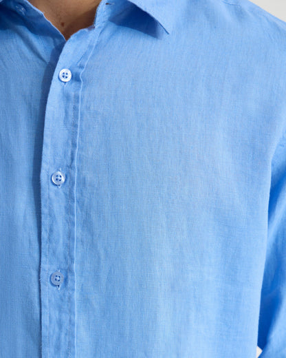 Cooper French Linen Long Sleeve Shirt