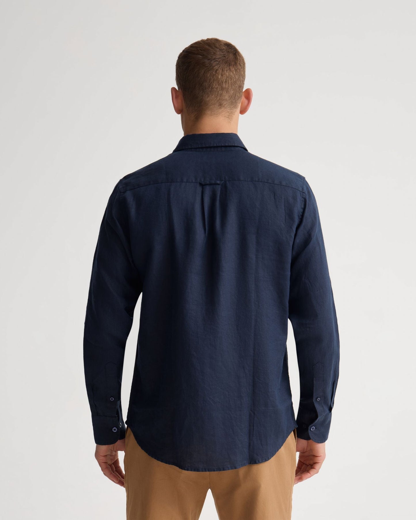 Cooper French Linen Long Sleeve Shirt