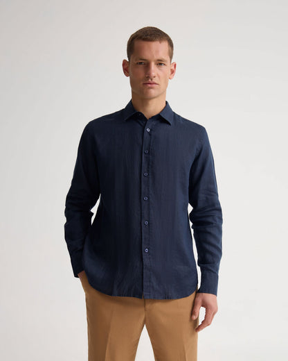 Cooper French Linen Long Sleeve Shirt
