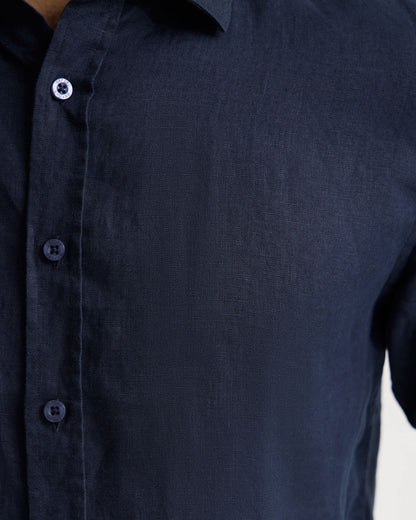 Cooper French Linen Long Sleeve Shirt
