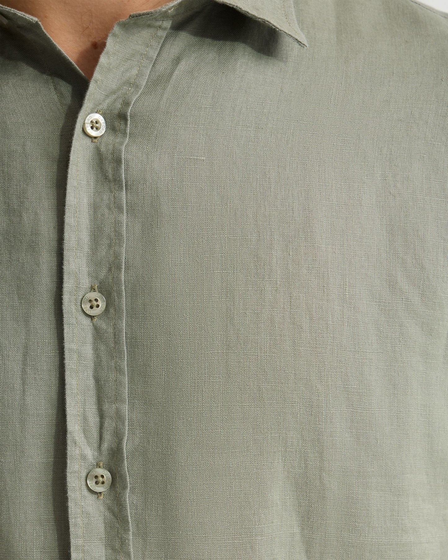 Cooper French Linen Long Sleeve Shirt