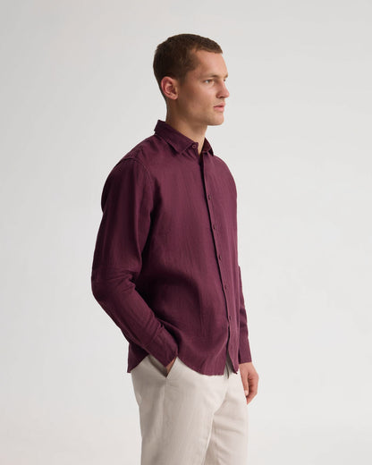 Cooper French Linen Long Sleeve Shirt
