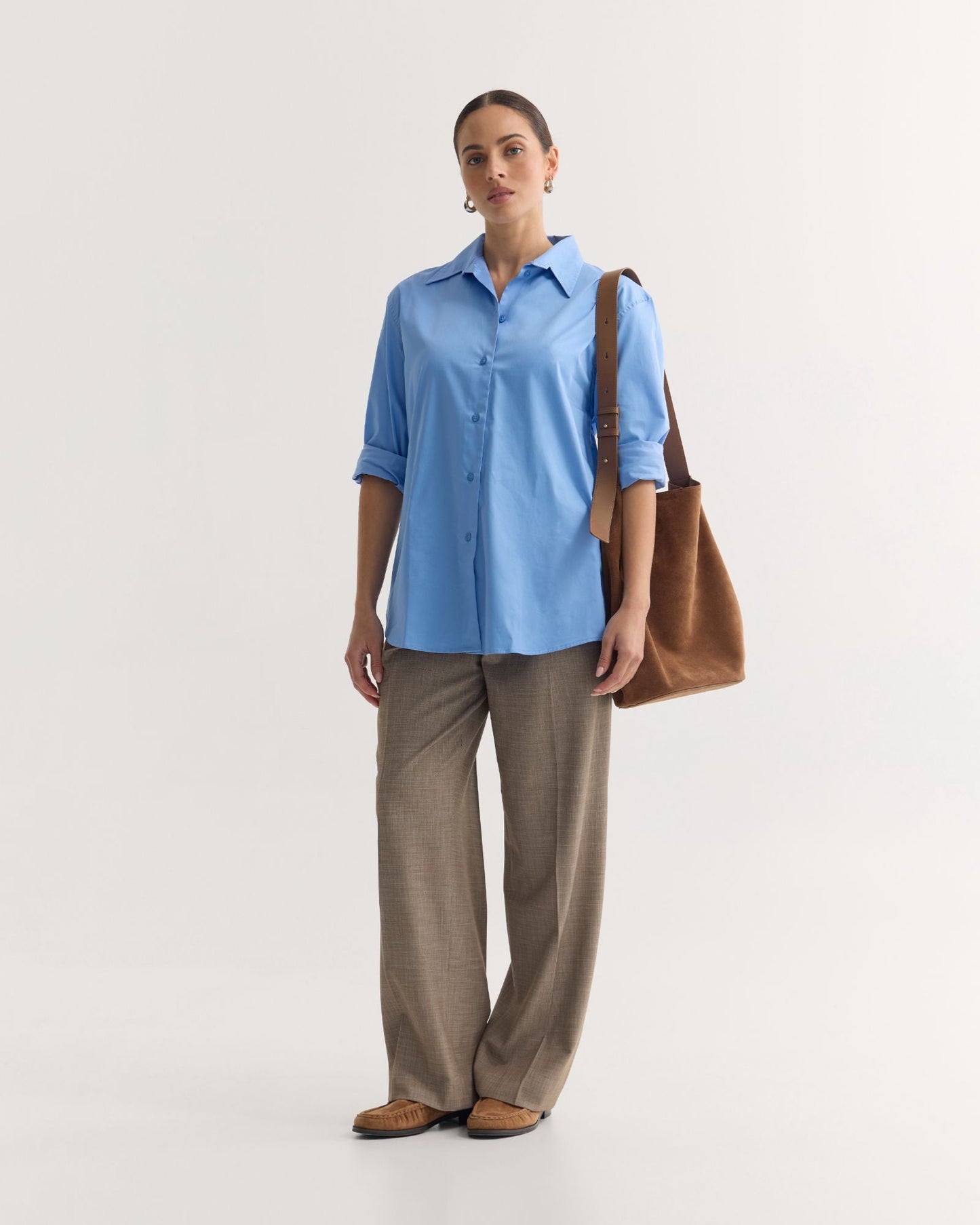 Hailey Oversize Cotton Shirt