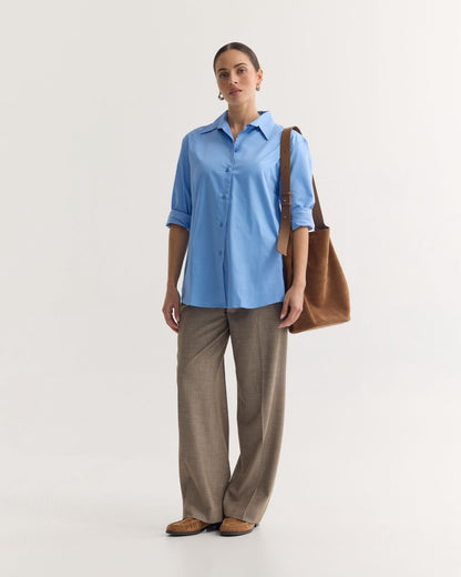 Hailey Oversize Cotton Shirt