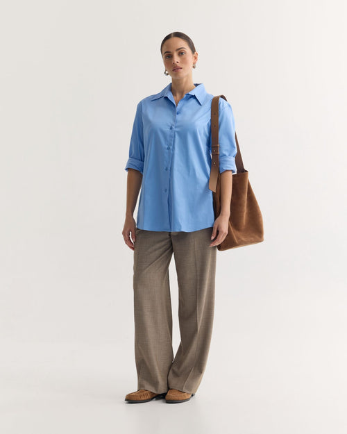 Hailey Oversize Cotton Shirt