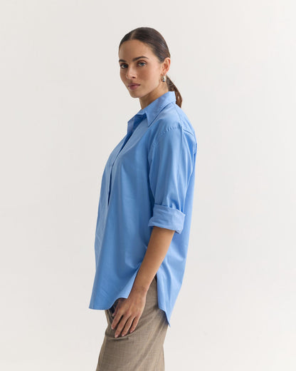 Hailey Oversize Cotton Shirt