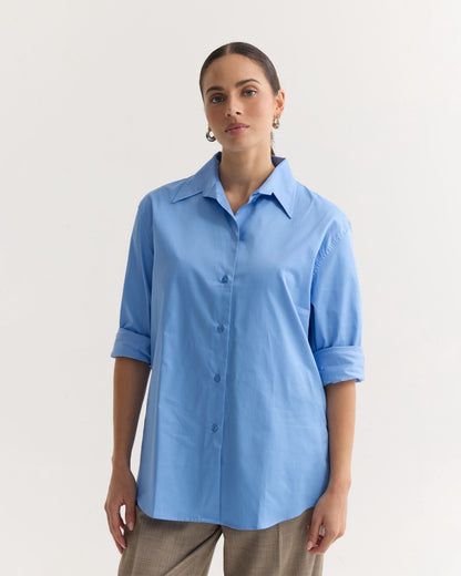 Hailey Oversize Cotton Shirt