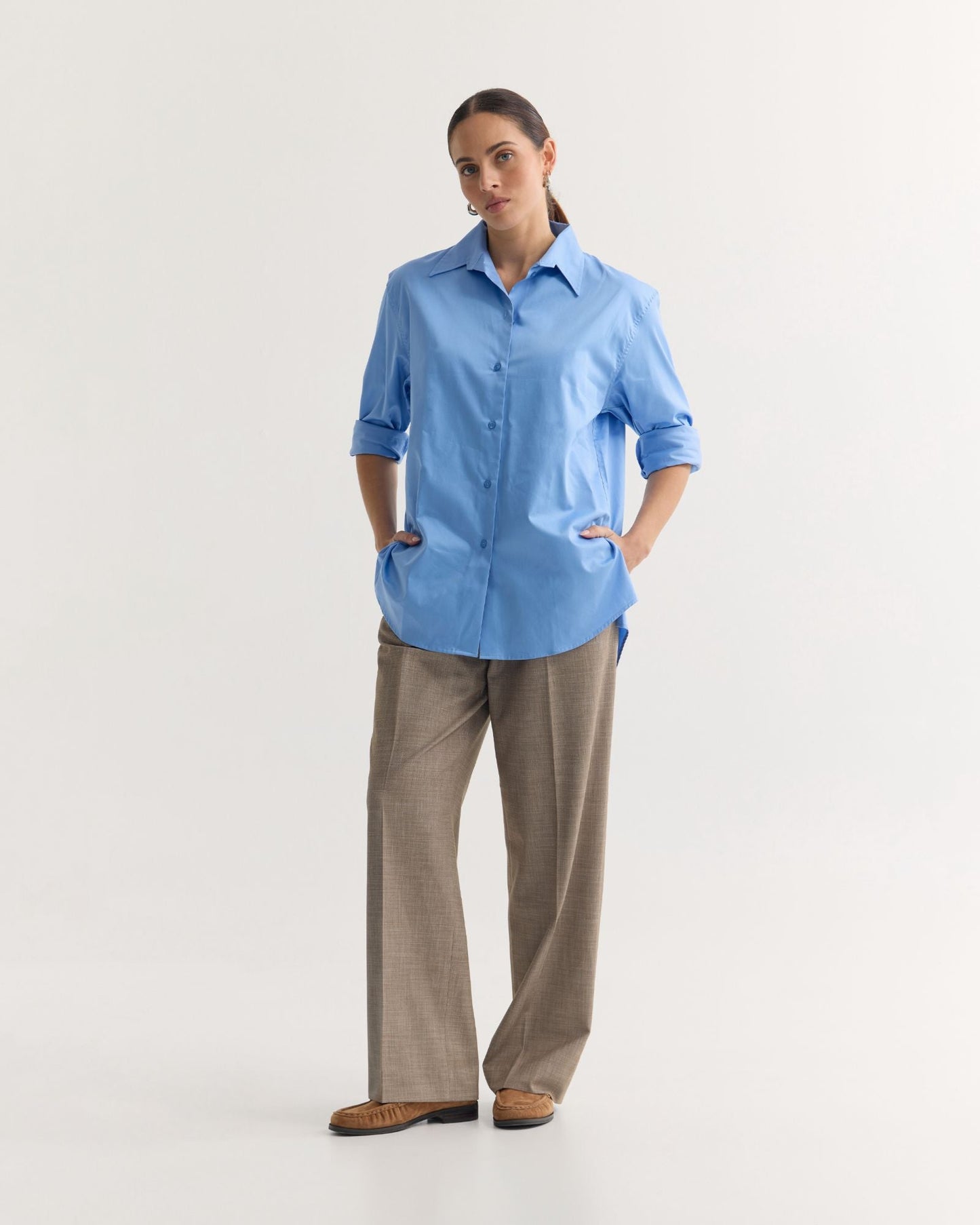 Hailey Oversize Cotton Shirt