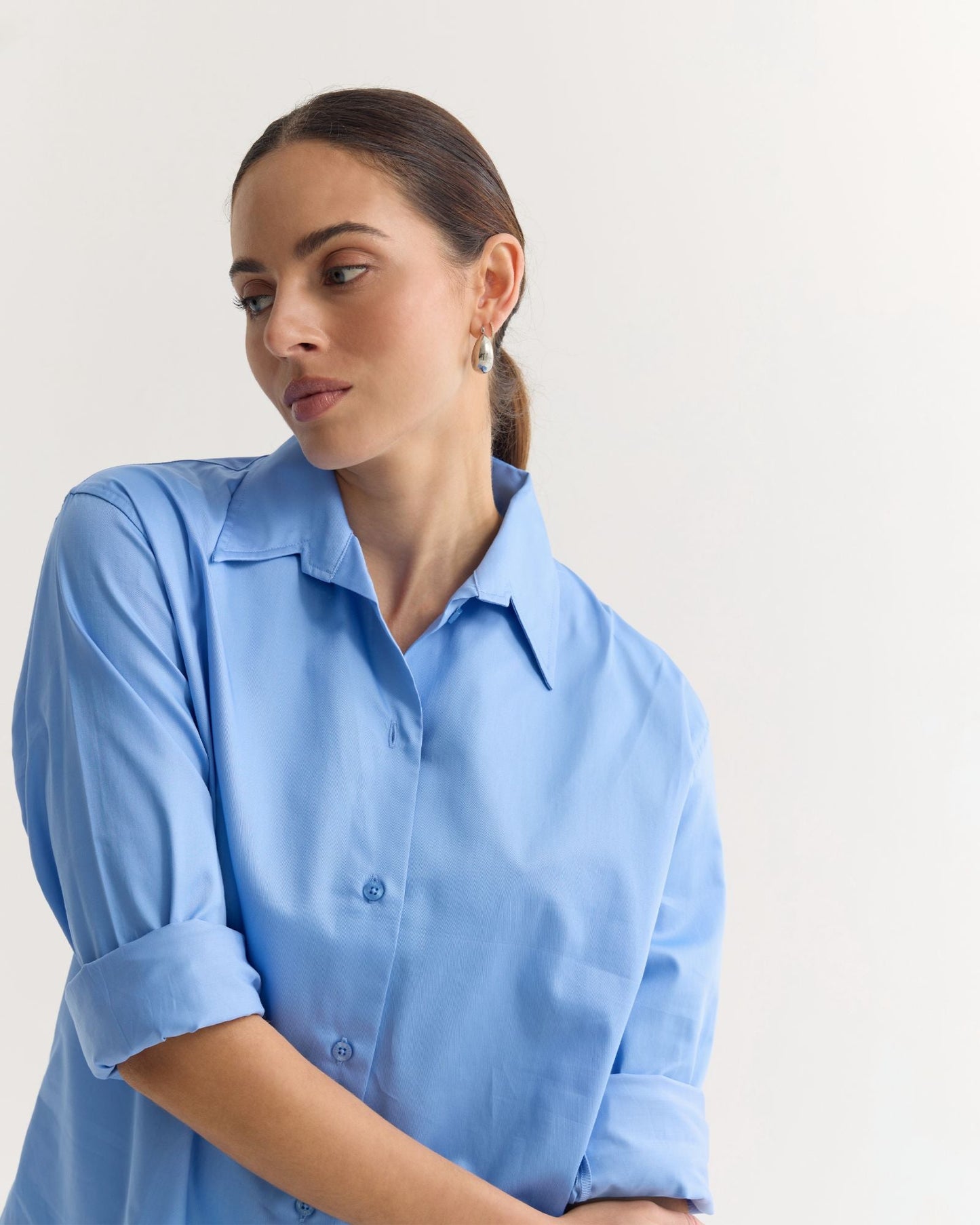 Hailey Oversize Cotton Shirt