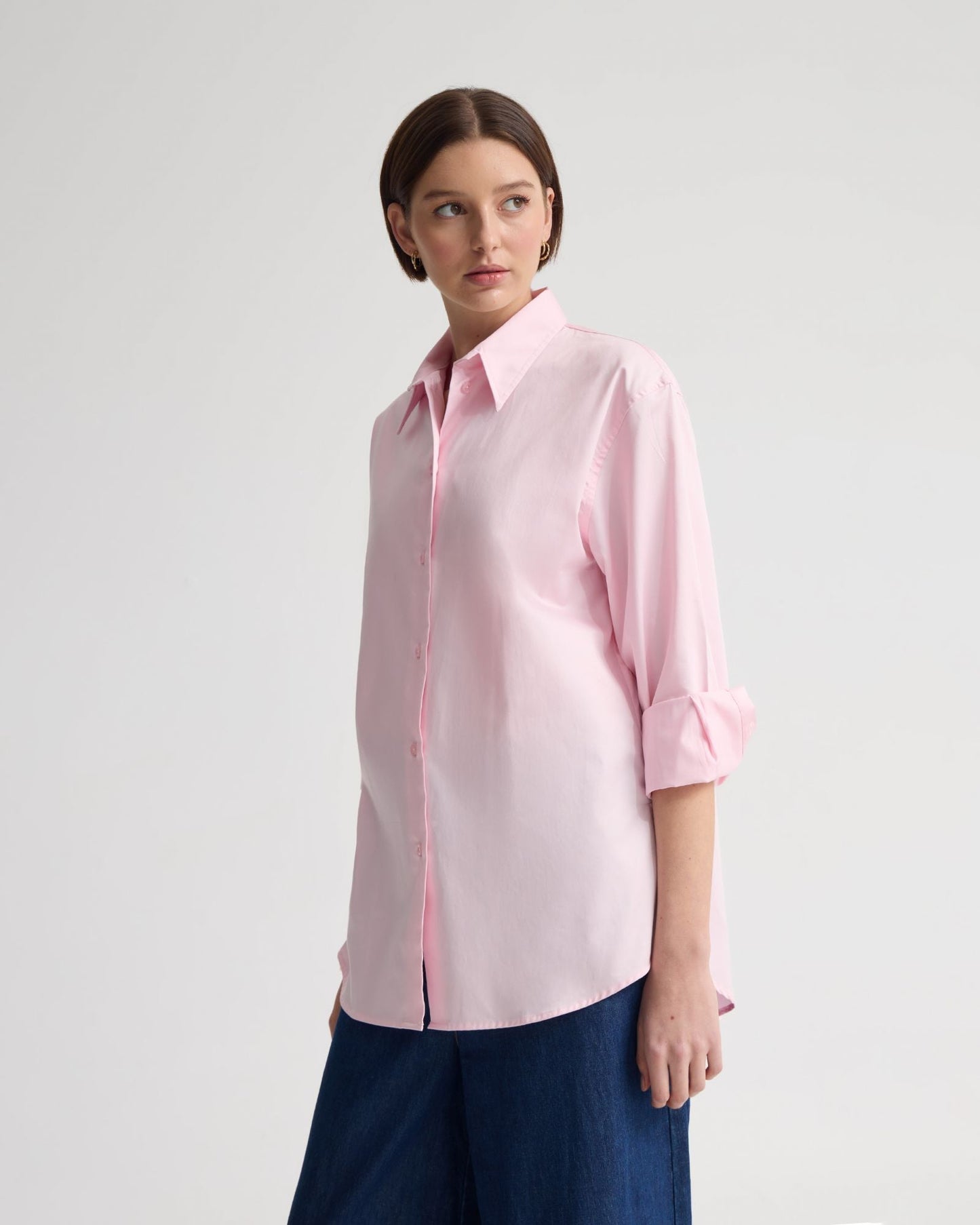 Hailey Oversize Cotton Shirt