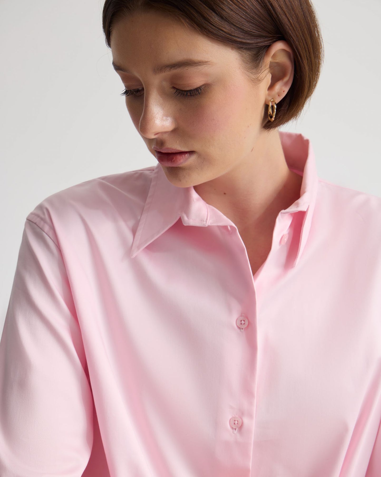 Hailey Oversize Cotton Shirt