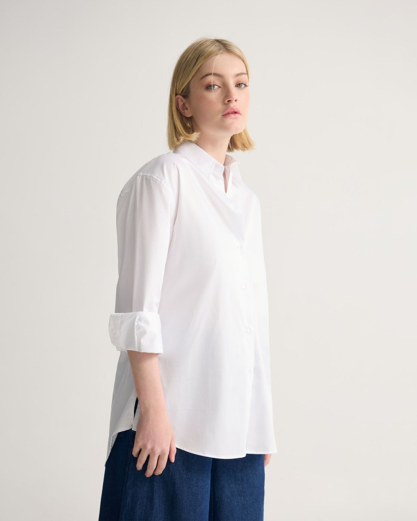 Hailey Oversize Cotton Shirt