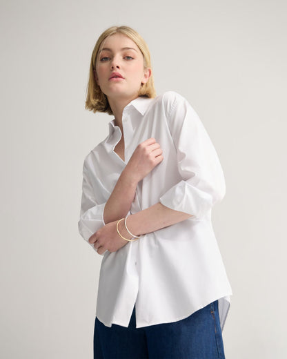 Hailey Oversize Cotton Shirt