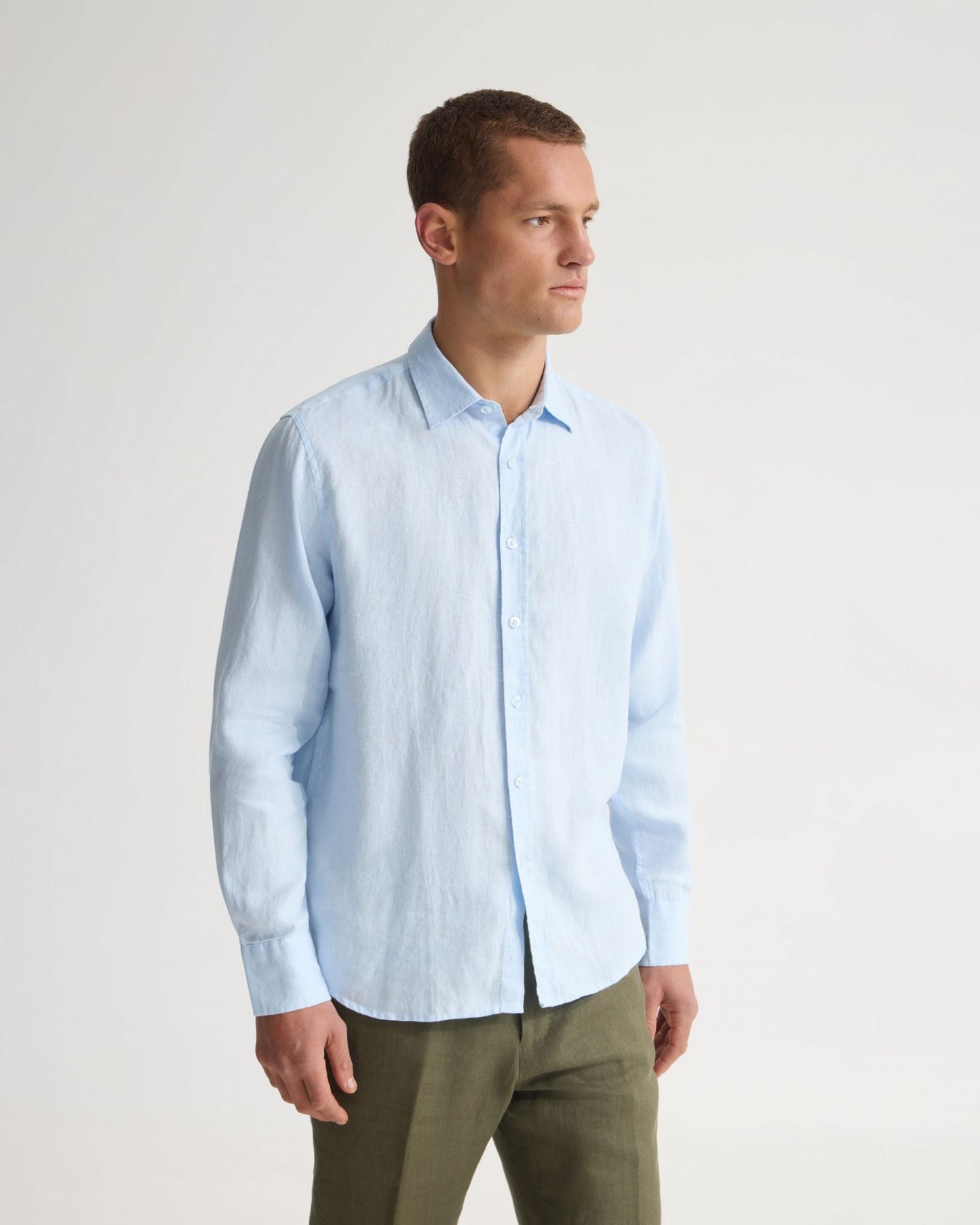 Cooper French Linen Long Sleeve Shirt