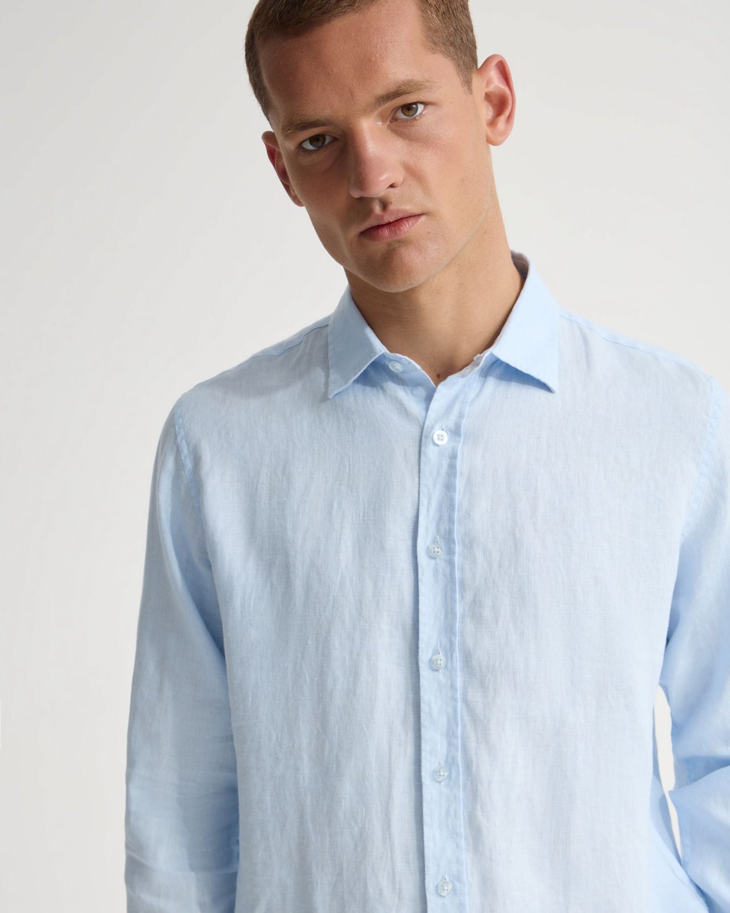 Cooper French Linen Long Sleeve Shirt