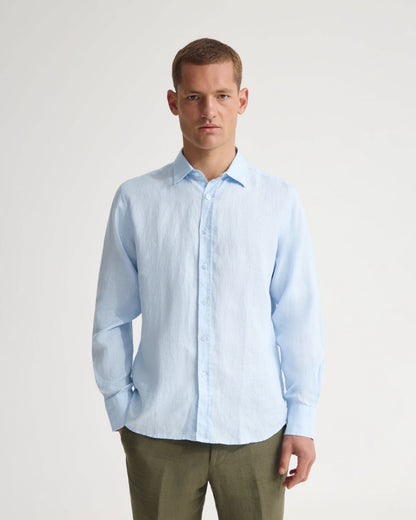 Cooper French Linen Long Sleeve Shirt