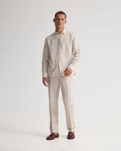 Cooper French Linen Long Sleeve Shirt