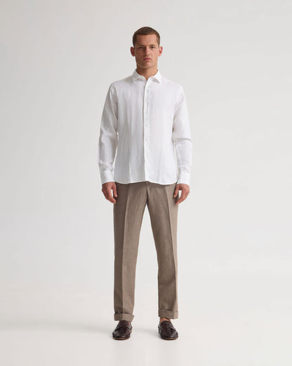 Cooper French Linen Long Sleeve Shirt