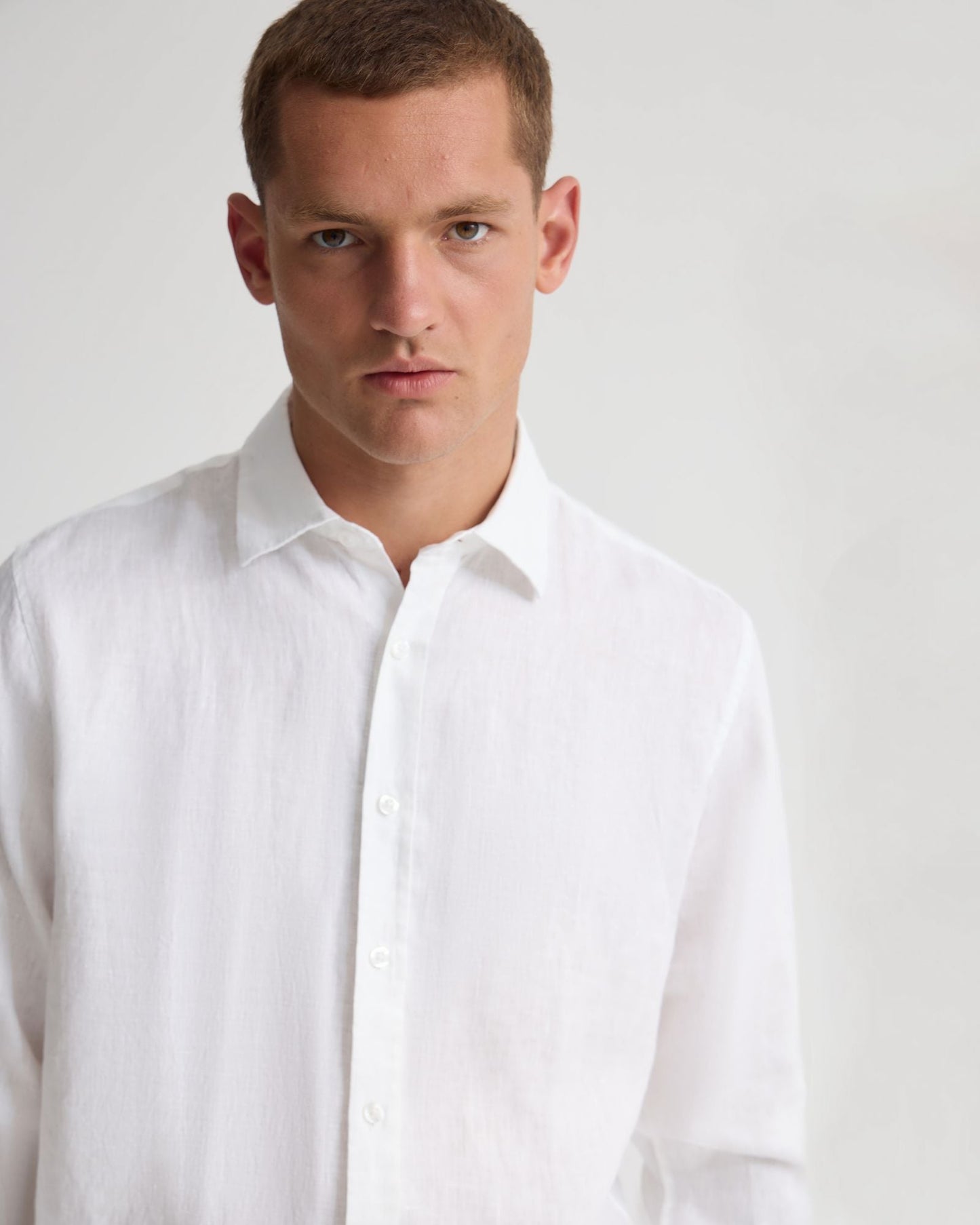 Cooper French Linen Long Sleeve Shirt