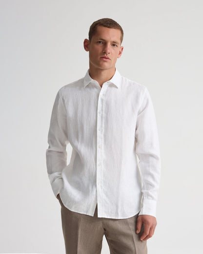 Cooper French Linen Long Sleeve Shirt