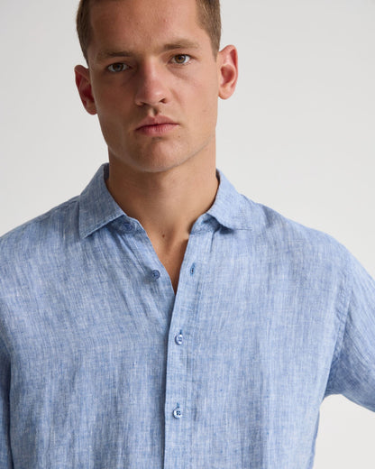 Cooper French Linen Long Sleeve Shirt