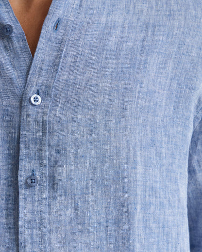 Cooper French Linen Long Sleeve Shirt