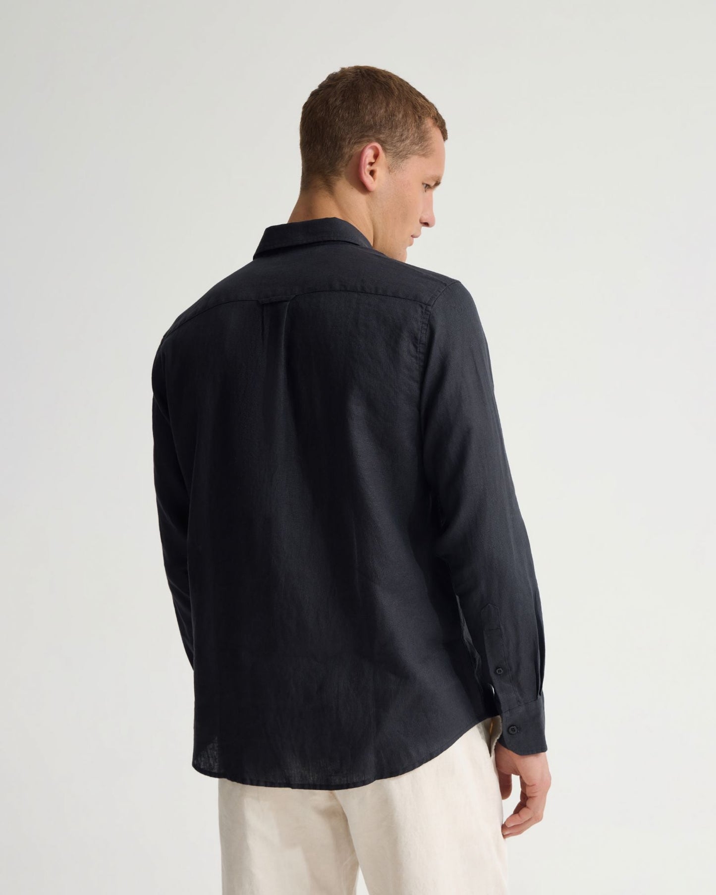 Cooper French Linen Long Sleeve Shirt