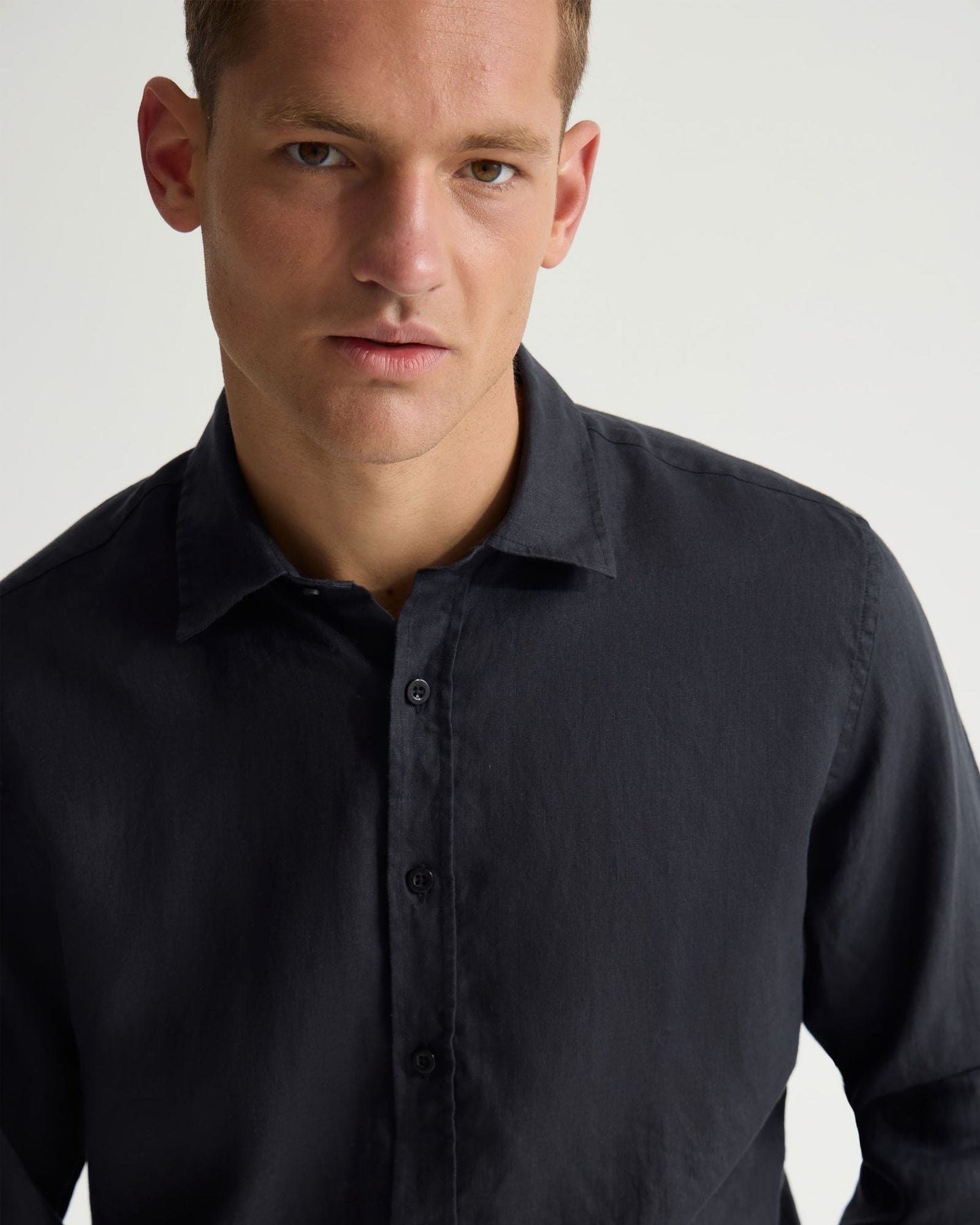 Cooper French Linen Long Sleeve Shirt