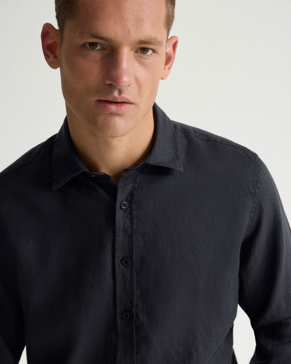 Cooper French Linen Long Sleeve Shirt